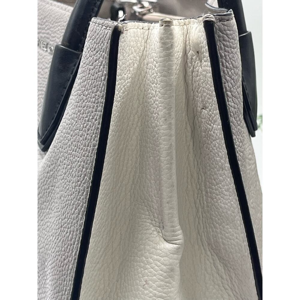 MICHAEL KORS Mercer Color-Block Saffiano Leather Large Convertible Tote Bag COA - Picture 6 of 16